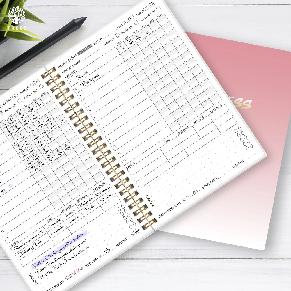 Fitbook - Obtiens des résultats en trackant tes performances