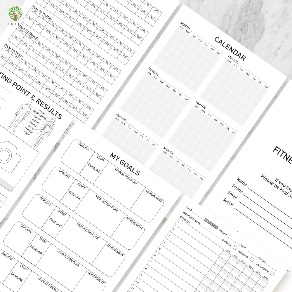 Fitbook - Obtiens des résultats en trackant tes performances